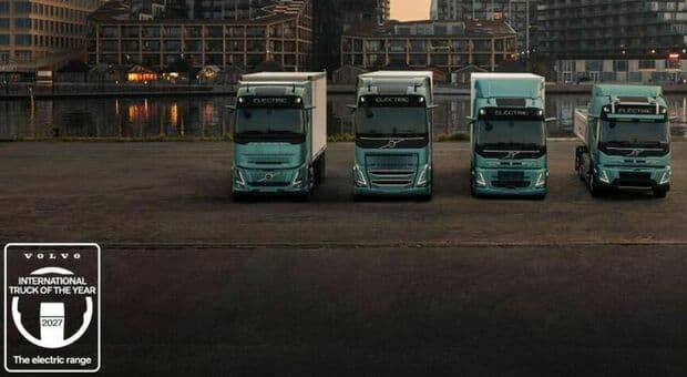  Volvo Trucks, alla gamma elettrica il ?Truck of the Year Award 2027?. Alla Zf in premio per l'innovazione 
