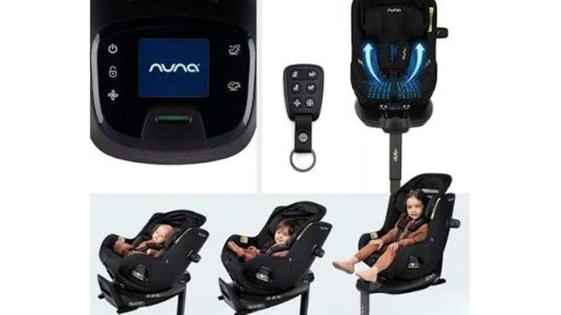 Bambini in auto, rivoluzione sicurezza: arriva il seggiolino con telecomando che ruota di 360°