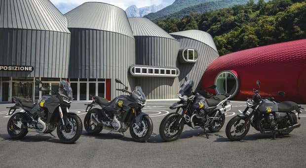  Moto Guzzi, una serie speciale per tutta la gamma celebra i 105 anni. Svelata alle Giornate Mondiali 