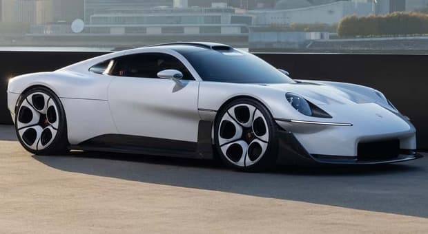  Porsche Mission S, la supercar del futuro riparte dal motore centrale e a benzina 