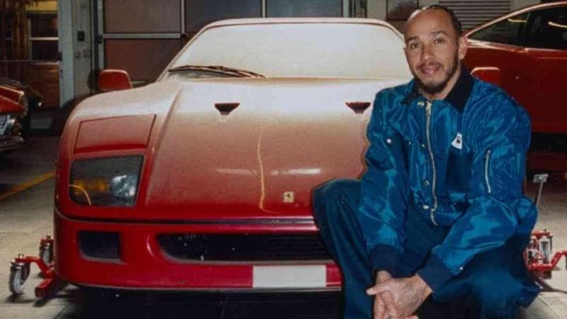 Hamilton realizza il suo sogno e si regala una Ferrari F40 del 1991 scovata dal fondo Azimut AHE