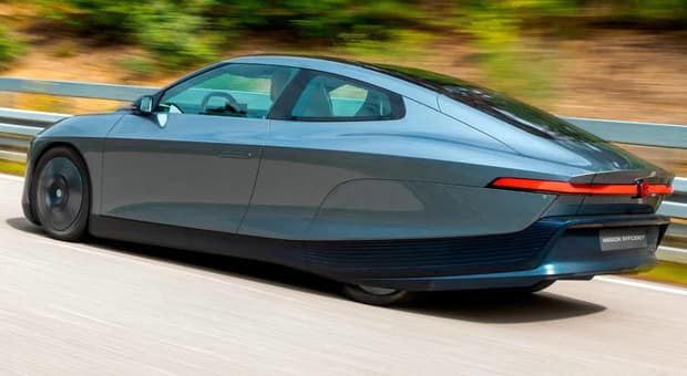  Mission Efficiency: meno di 10 kWh per 100 km. Il concept VW segue la XL1 che faceva 100 km con un litro di gasolio 