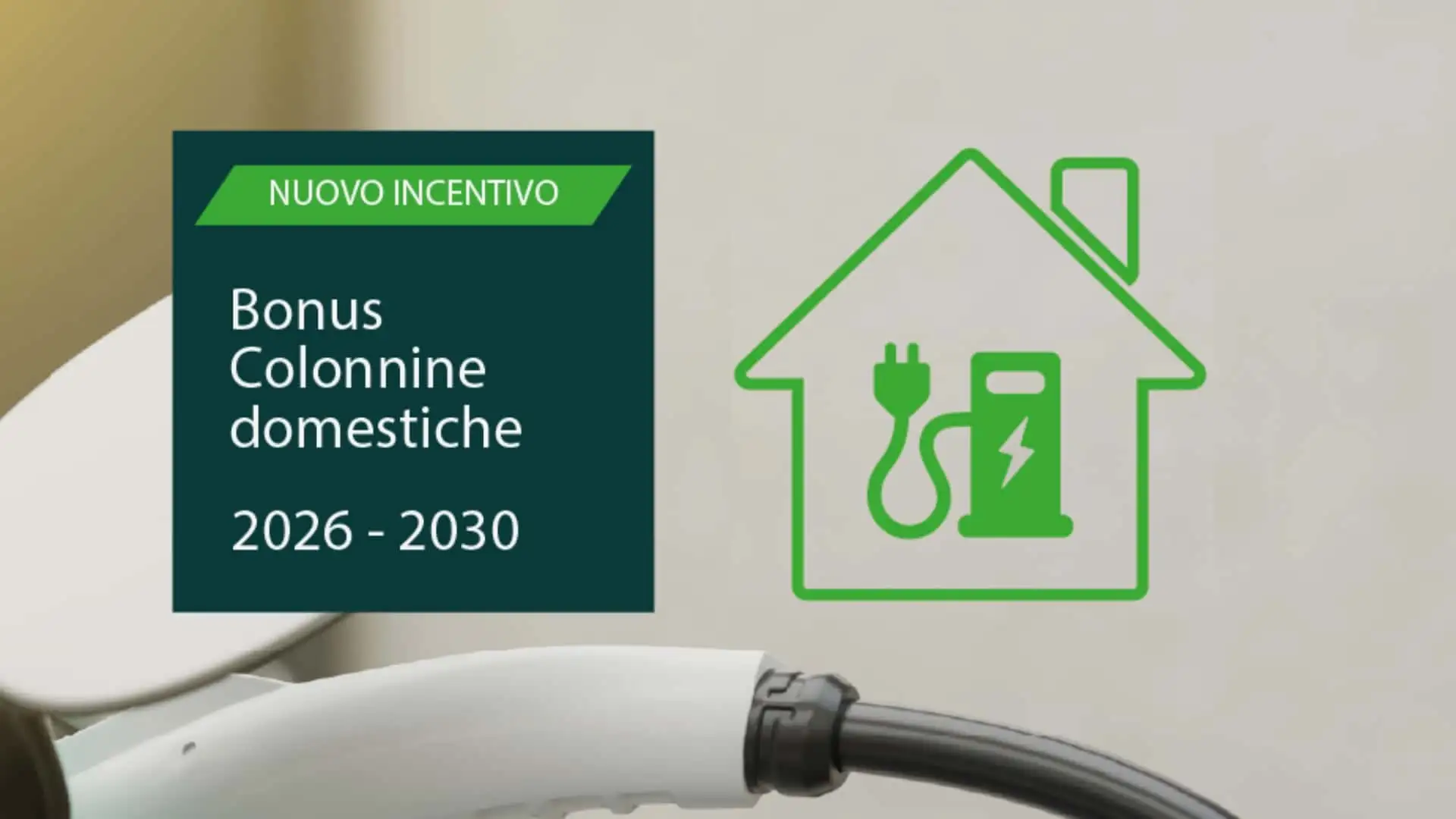 Incentivo colonnine 2026: al via le richieste per ottenere fino a 1.500 euro per la ricarica di veicoli elettrici