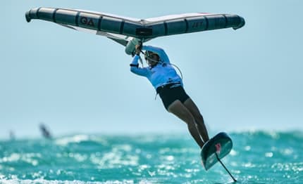 Maddalena Spanu vince la Coppa del Mondo di WingFoil Racing