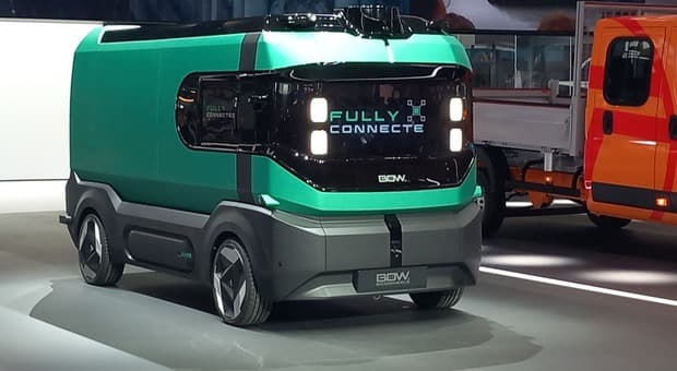  Bow, concept elettrico e senza pilota di Stellantis Pro One con 7 metri cubi di volume di carico 