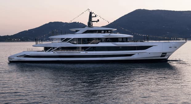  Consegnato il T60, primo di tre yacht di 60 metri di Baglietto: un capolavoro di stile in acciaio e alluminio 