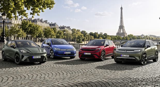  Volkswagen Group integra sinergie tra brand con l'identità stilistica. Electric Urban Car Family esprime le differenze di design 