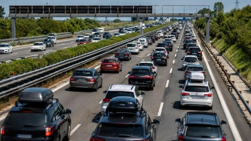 Bloccato nel traffico? Cambiare corsia non è mai una buona idea. Lo dice la matematica