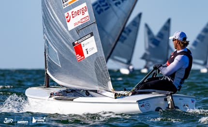 Europei Finn: Krasodomski parte al comando a Gdynia