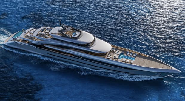  Poseidon 86M di ISA Yachts, ecco come sarà il gioiello della Large Collection del Gruppo Palumbo 