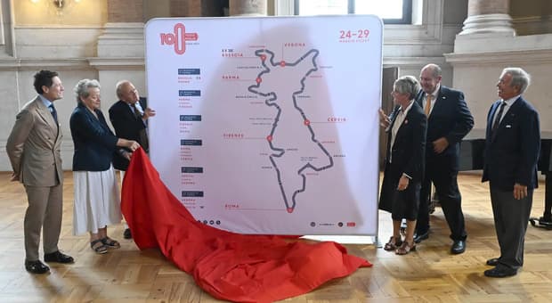  1000 Miglia 2027, svelati i dettagli dell'edizione del centenario. In programma dal 24 al 29 maggio 2027 