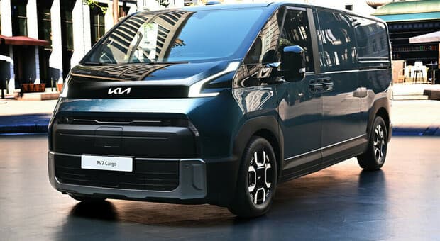  Iaa Transportation, debutto mondiale per la Kia Pv7, il veicolo commerciale elettrico con architettura a 800 Volt 